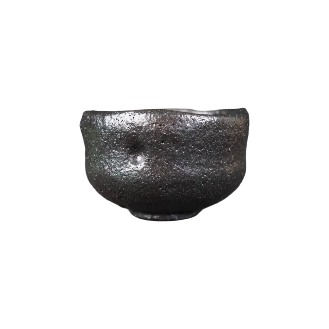 Raku Kichizaemon Raku Kichizaemon Black Tea Bowl (1 of 10)