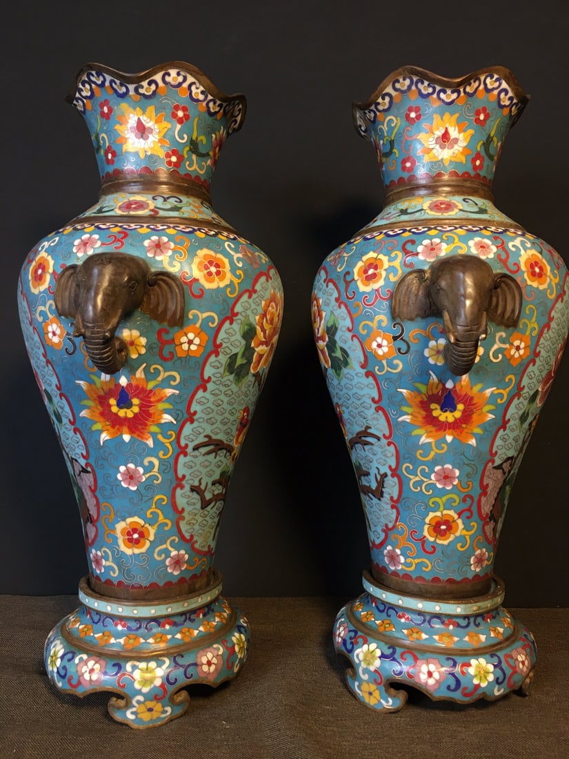 Cloisonne Vase - 3