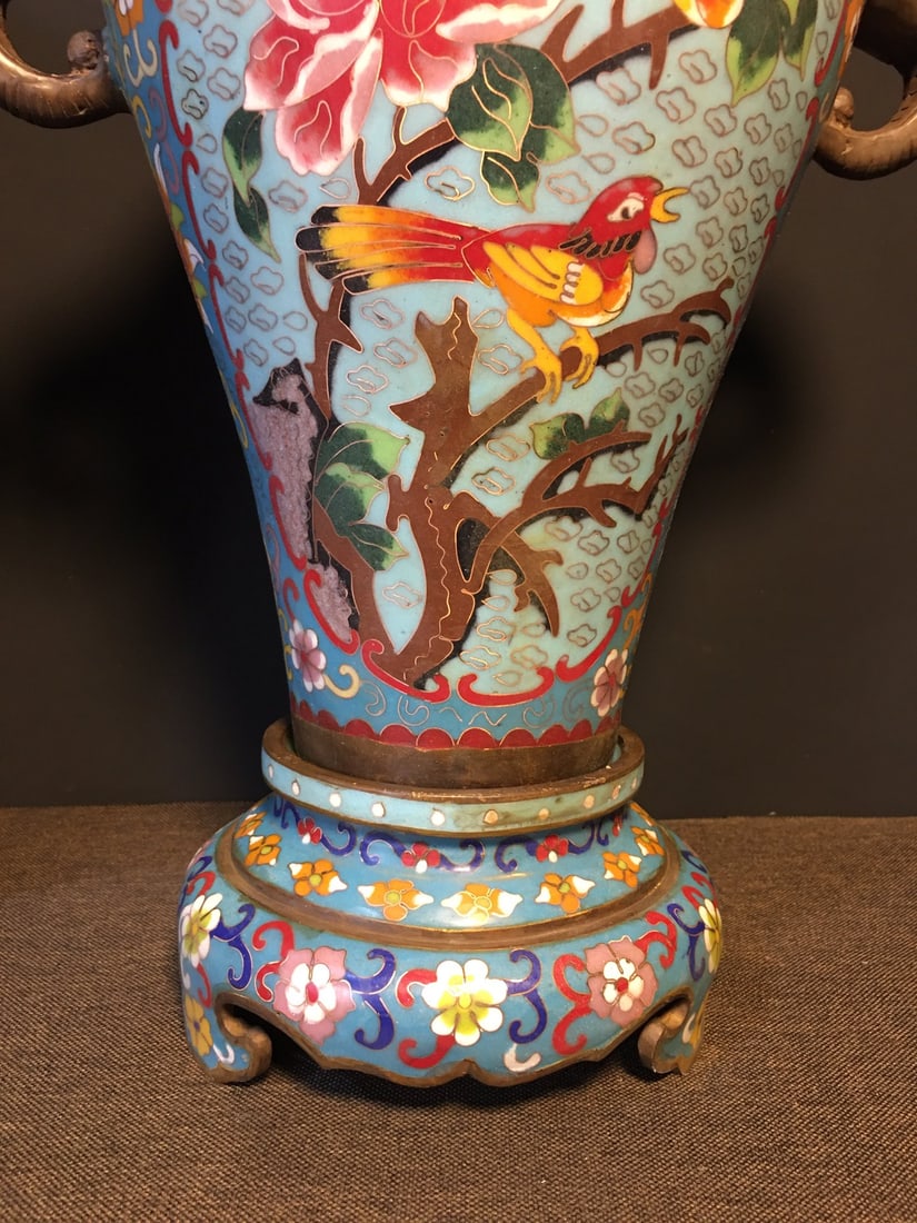 Cloisonne Vase - 7