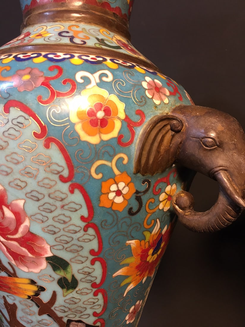 Cloisonne Vase - 8