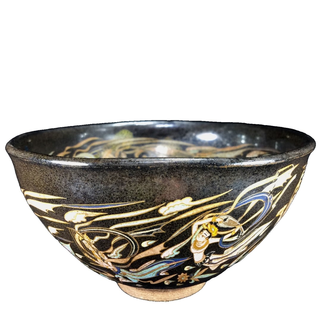 Song Dynasty Jianyao Flying Apsaras Pattern Jian Zhan (1 of 10)