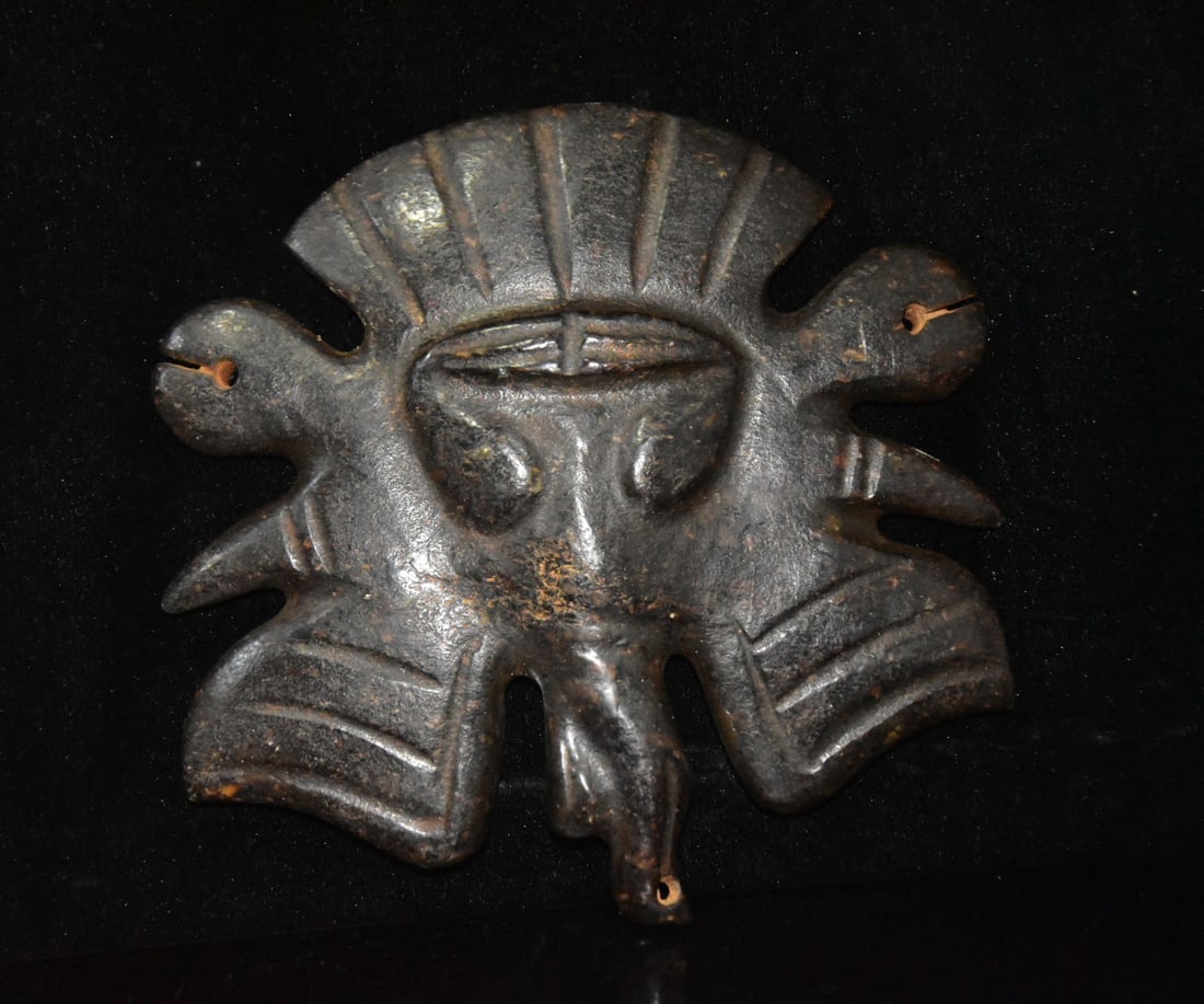 Old Jade Opera Mask - 2