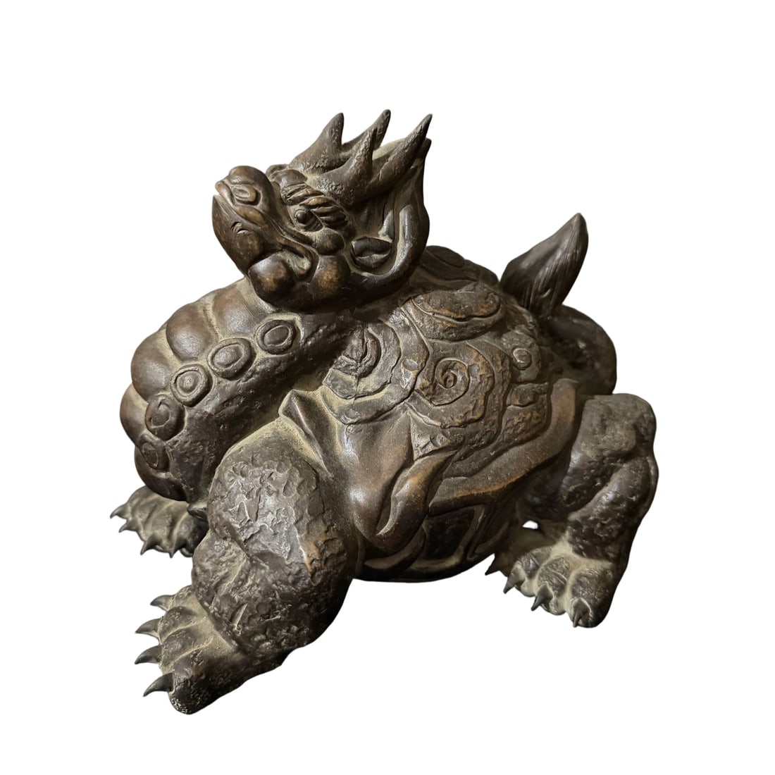 Zisha Golden Toad: This Zisha Golden Toad captivates with its unique shape and exquisite craftsmanship. The Zisha material provides a warm texture, and the golden toad symbolizes good fortune. The overall shape is full
