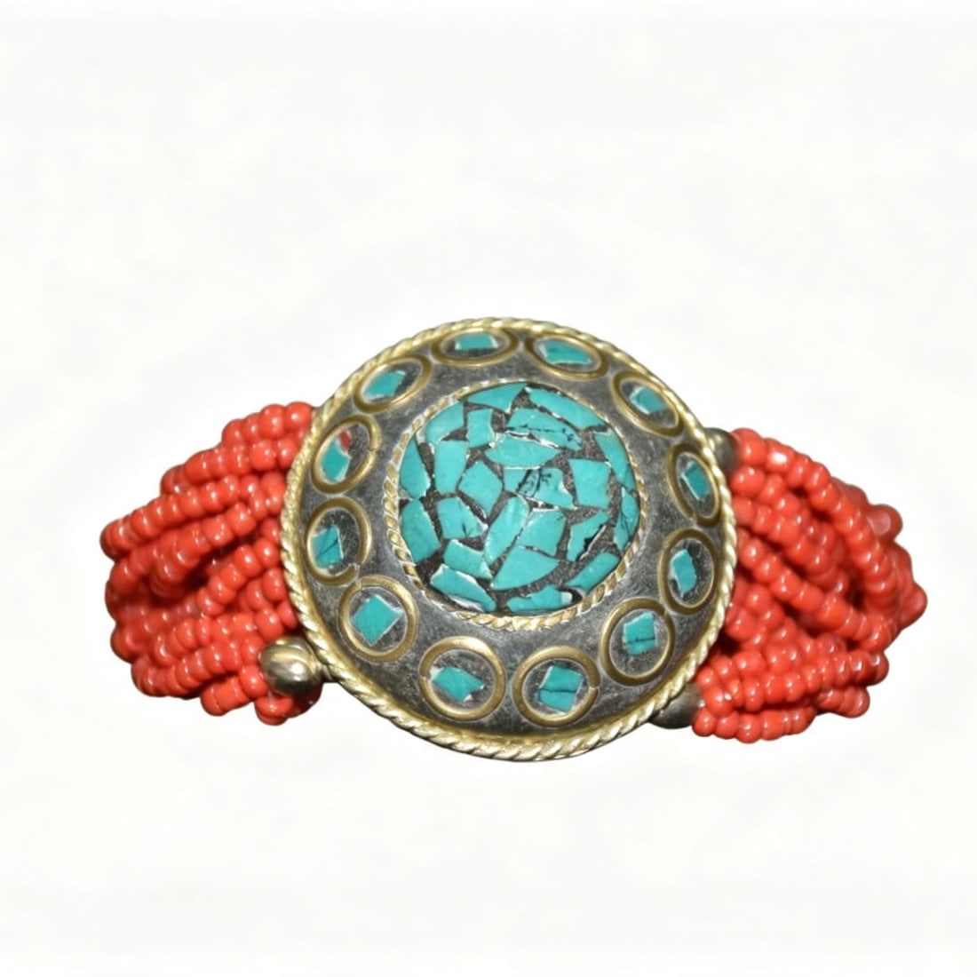Old Pine Stone Ruby Bracelet: This bracelet is meticulously crafted from old pine stone and ruby, featuring a warm luster and unique textures that showcase the beauty of nature and exquisite craftsmanship. Its moderate size ensure