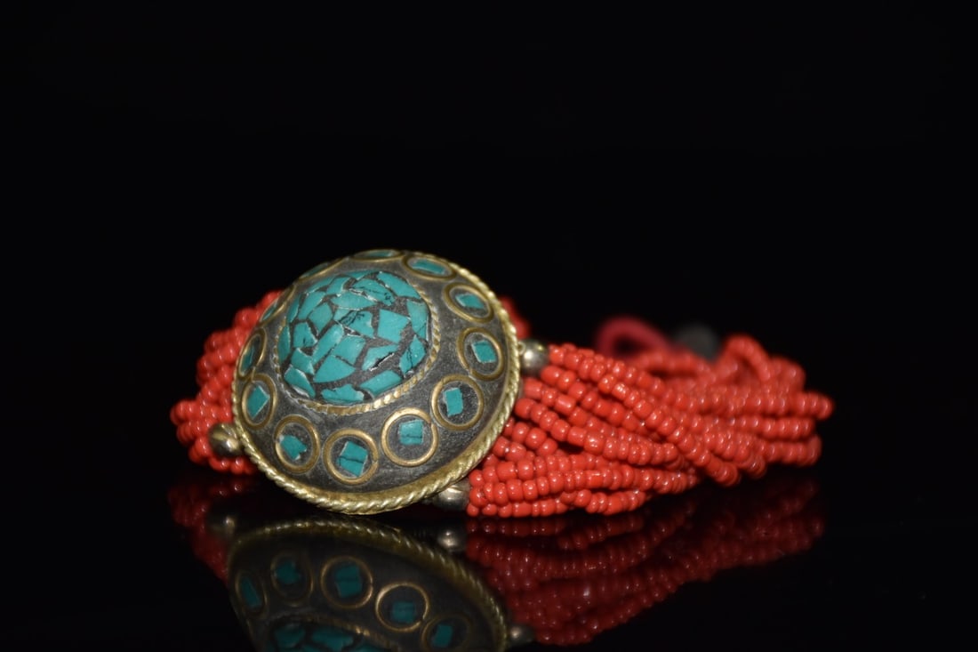 Old Pine Stone Ruby Bracelet - 3