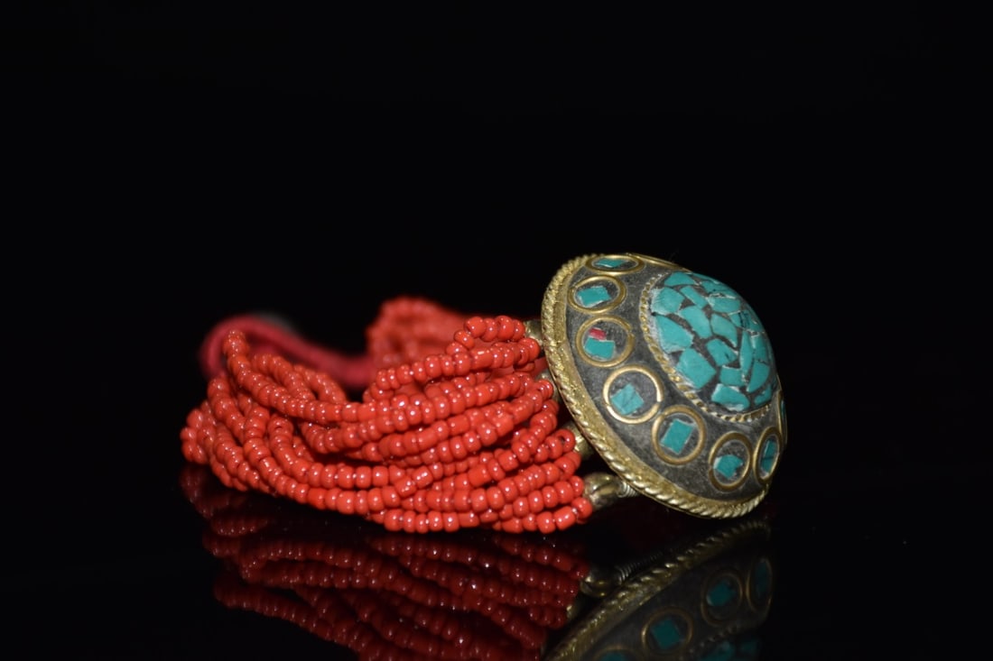 Old Pine Stone Ruby Bracelet - 4