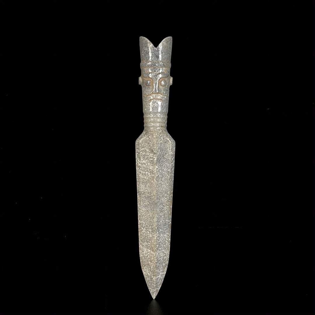 Hetian Jade Spearhead - 2