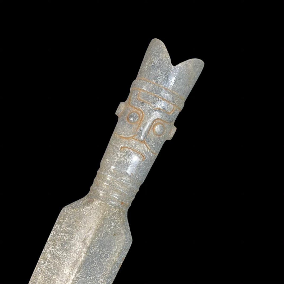 Hetian Jade Spearhead - 5
