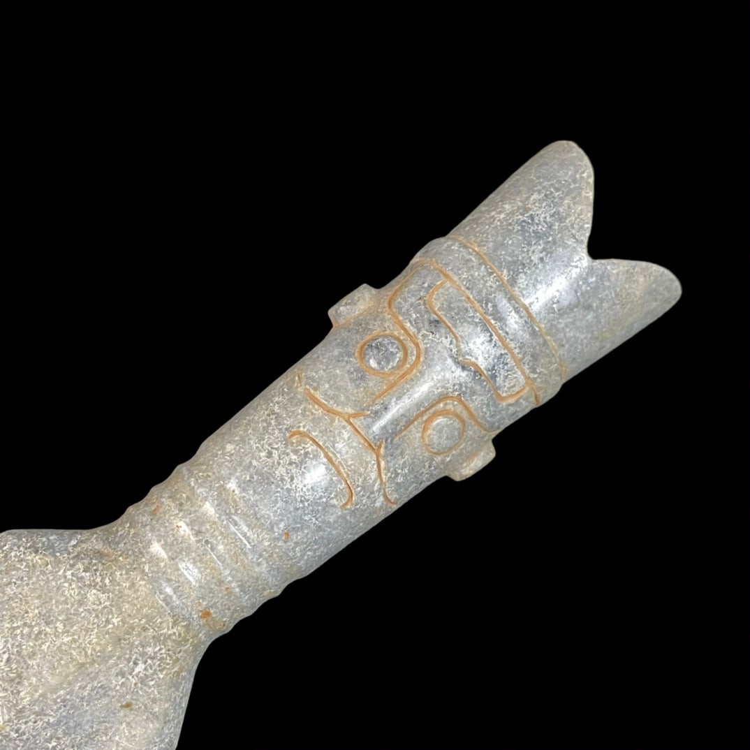 Hetian Jade Spearhead - 8