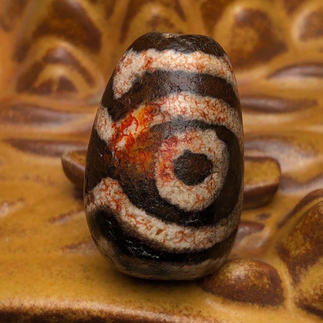Three-eyed Dzi Beadd - 3