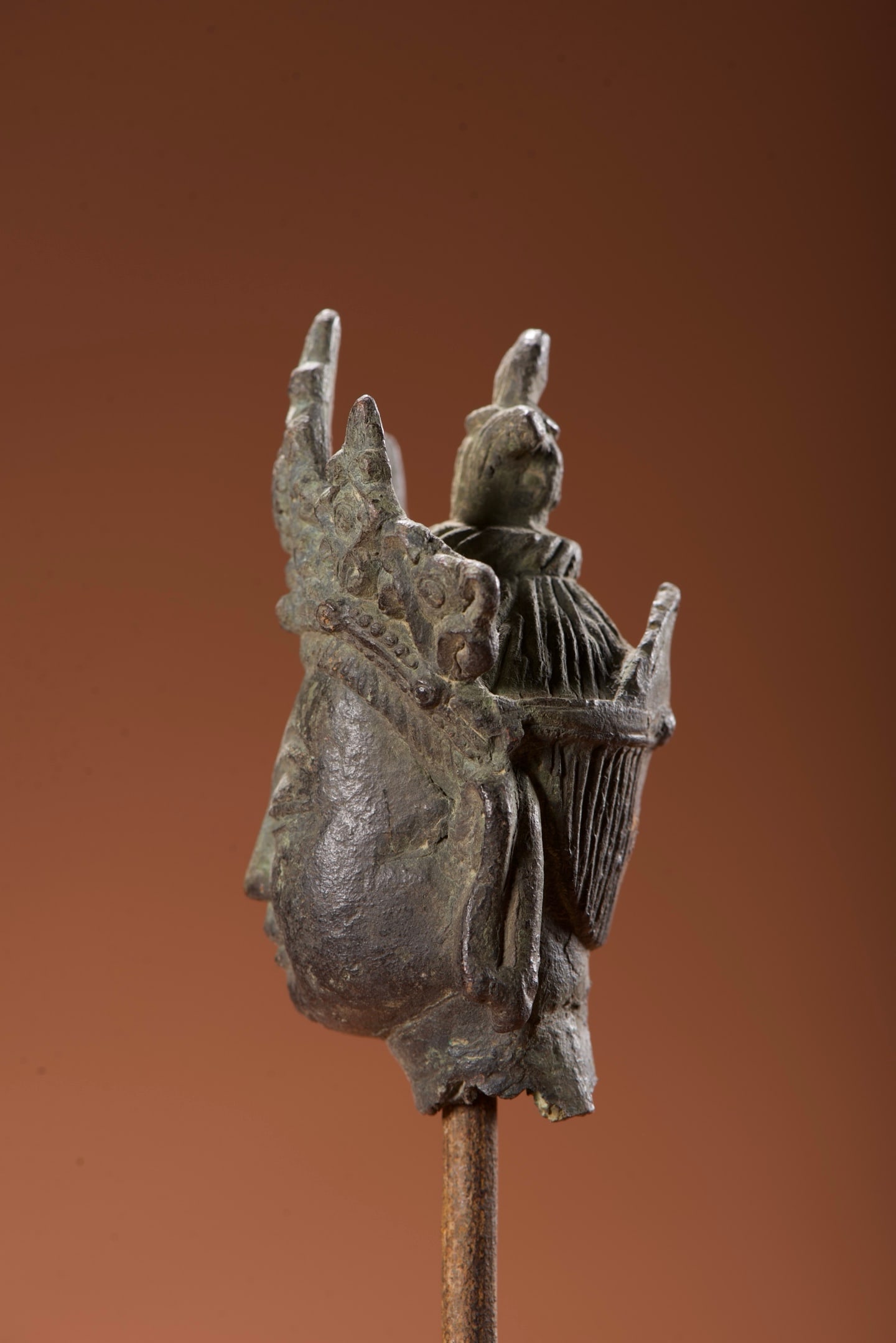 Copper Guanyin Head - 9