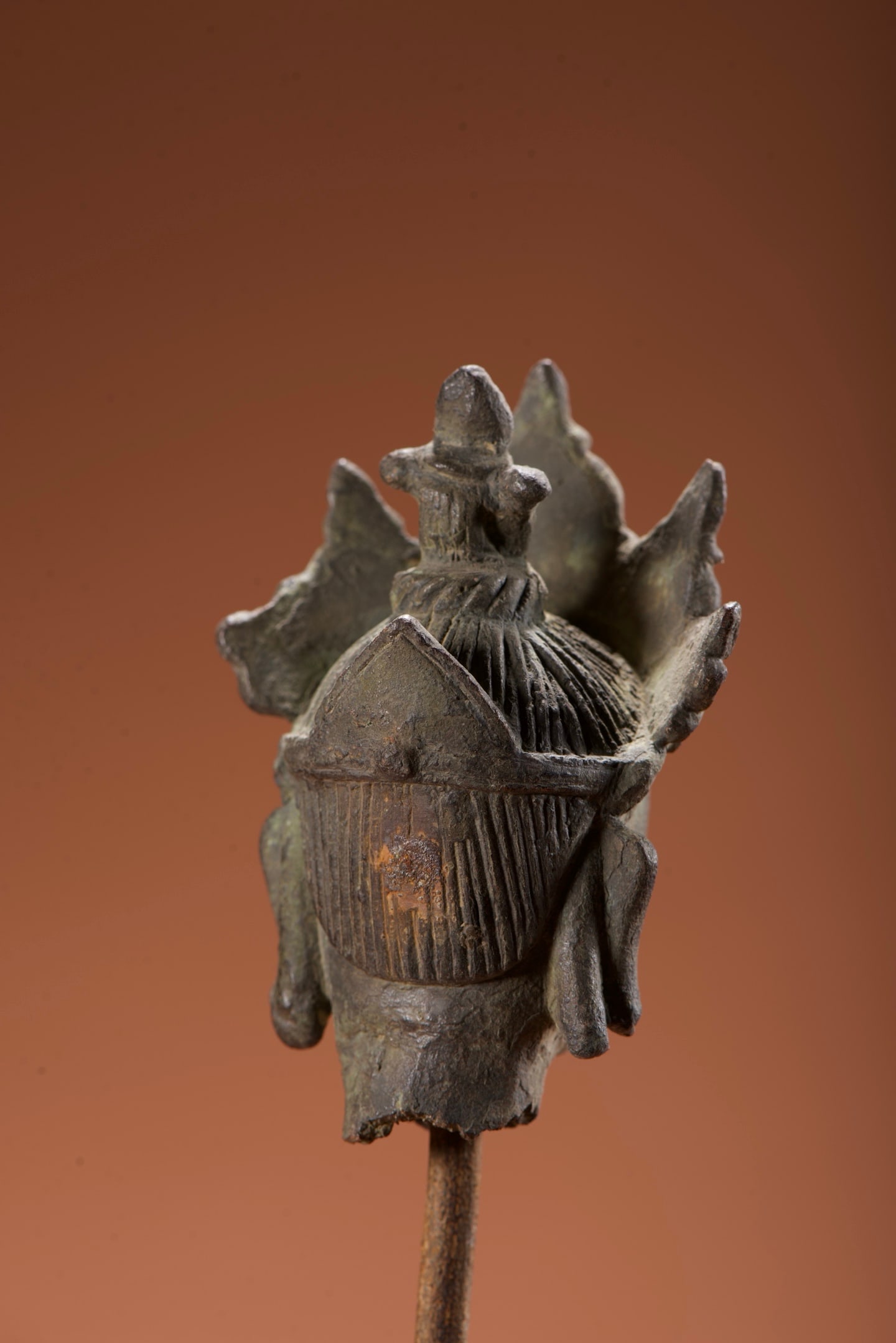 Copper Guanyin Head - 7