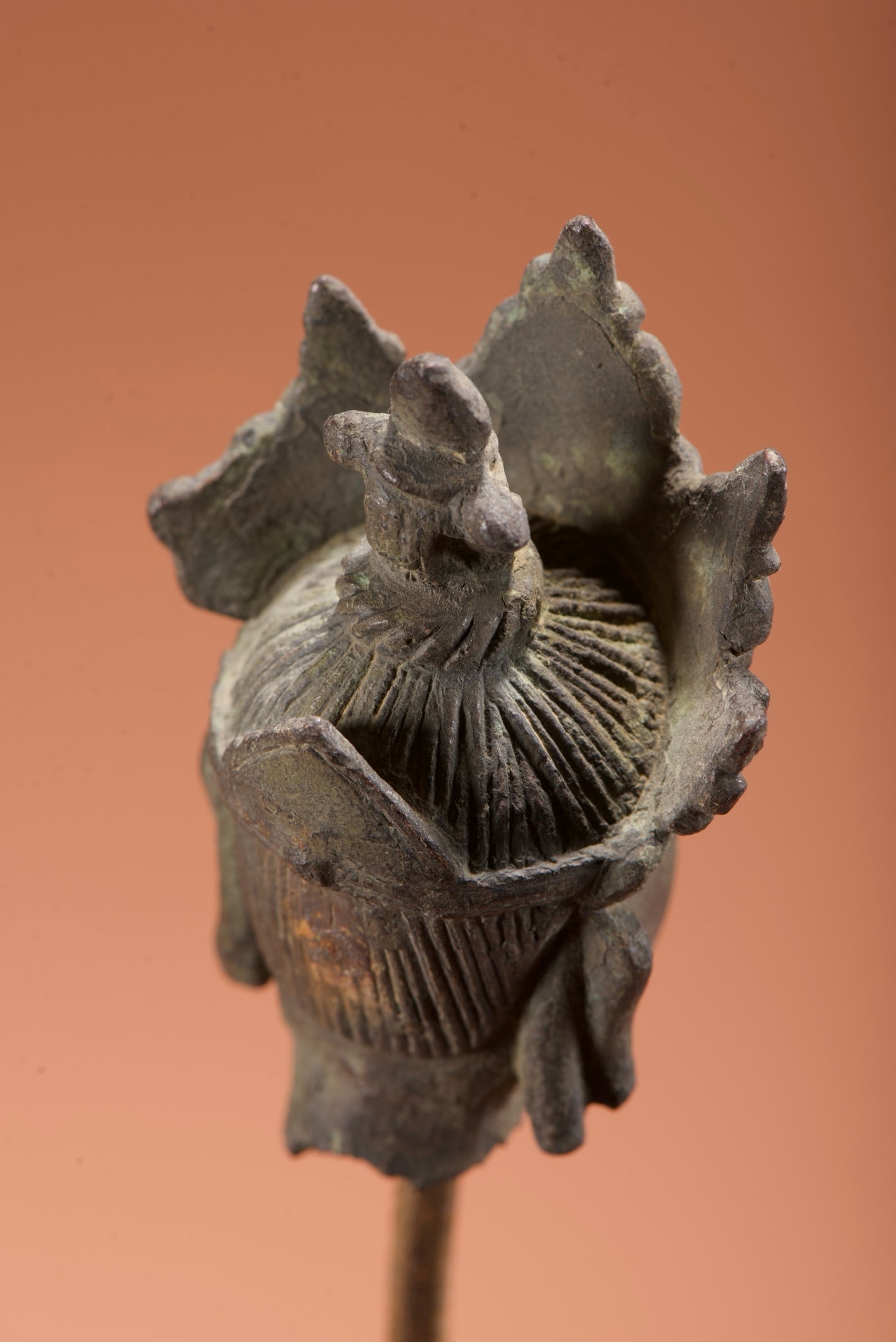 Copper Guanyin Head - 8