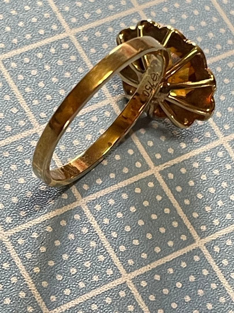 K18 Ring, Size 14 - 10