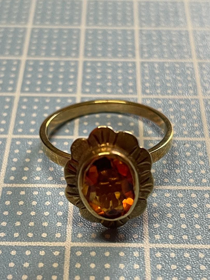 K18 Ring, Size 14 - 5