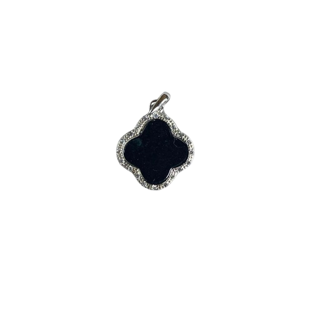 Natural Black Jadeite Necklace with S925 Chain, Accompanied by Certificate of Authenticity (1 of 8)