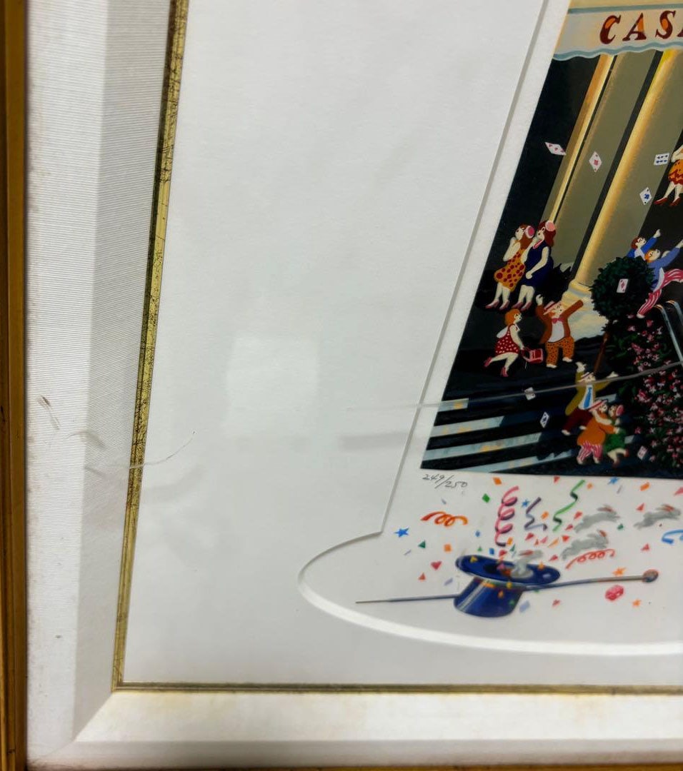 Original work with autograph, silkscreen print. - 10