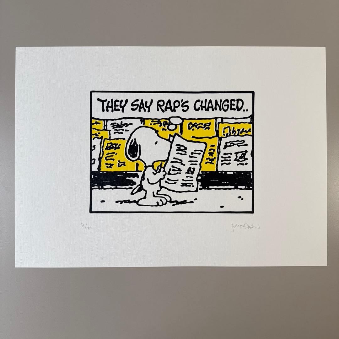 Mark Drew RAP Silkscreen Print 39/150 - 2