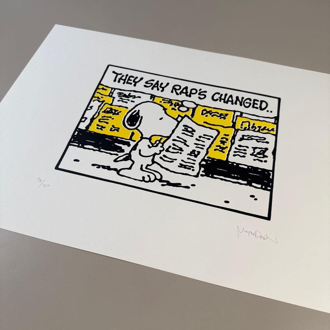 Mark Drew RAP Silkscreen Print 39/150 - 5