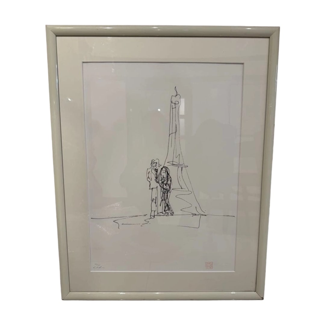 John Lennon Eiffel Tower Limited Edition Print (1 of 10)
