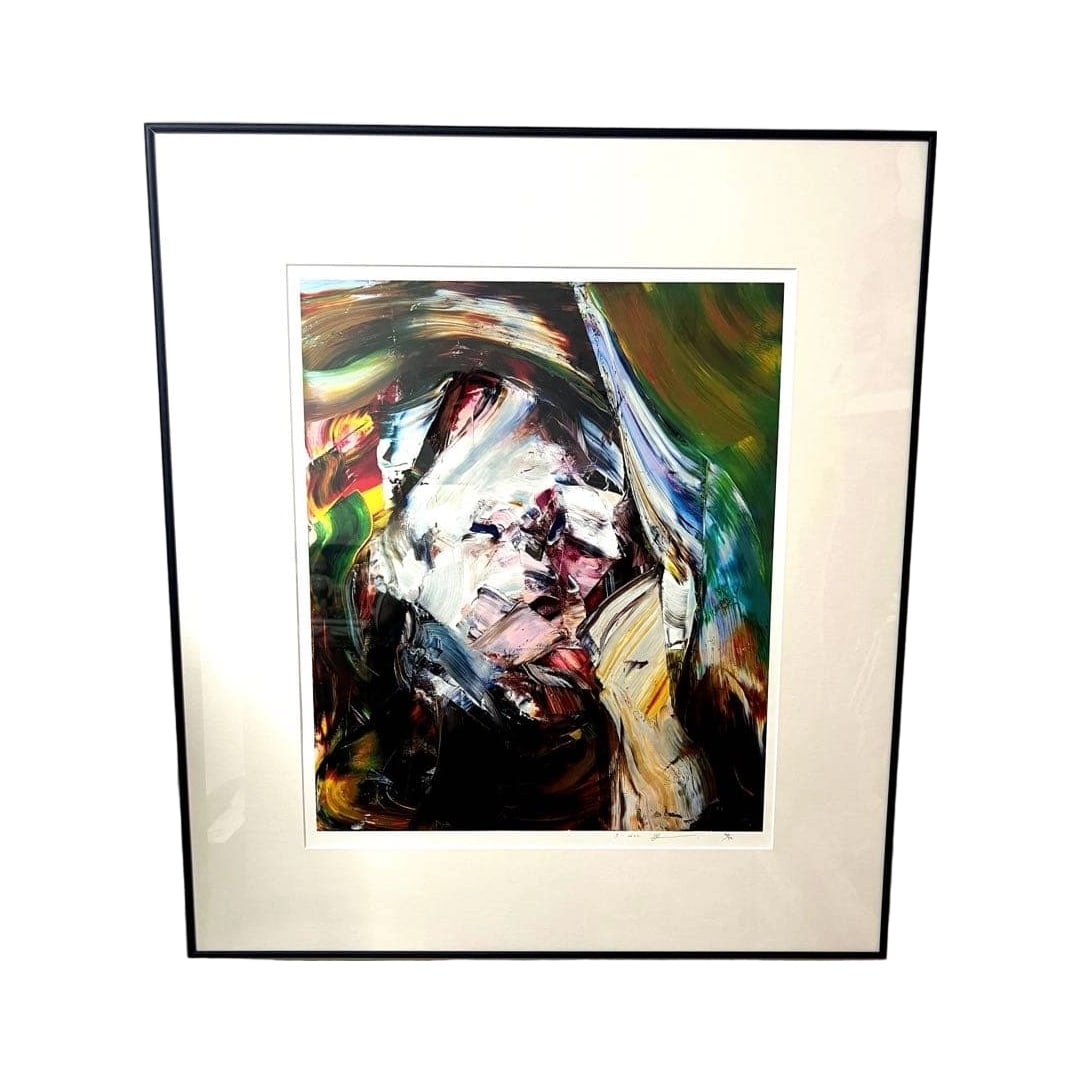 Yukimasa Ida, Silkscreen Print, Limited Edition of 50, Framed.: Yukimasa Ida, Silkscreen Print, Limited Edition of 50, Framed This is a silkscreen print by Mr. Yukimasa Ida, limited to an edition of 50.