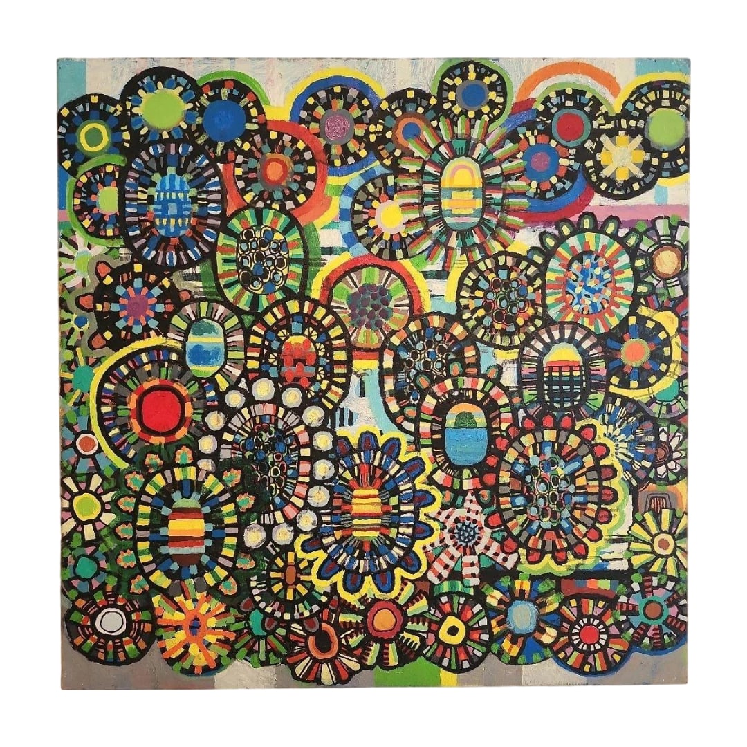 Tabuchi Shinji, oil painting, abstract painting, Abstract Painting Series. (1 of 5)