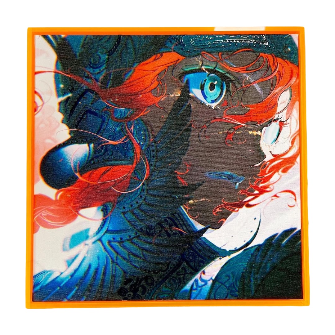 Mai Yoneyama EGO Solo Exhibition SCAR Autographed Canvas Art: Mai Yoneyama EGO Solo Exhibition SCAR Autographed Canvas Art This is one of the 30 limited edition pieces sold by lottery at Ms. Mai Yoneyama's solo exhibition EGO. The back of the piece has a clear n