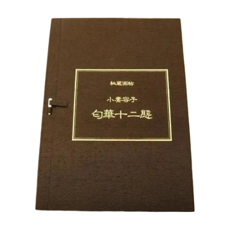 Secretly Treasured Painting Album: Twelve Aspects of Fragrant Beauty: Secret Painting Album: Twelve Forms of Fragrant Beauty This is a work titled "Secret Painting Album: Twelve Forms of Fragrant Beauty," created by Koizuma Yoko and Koizuma Kaname. The work comprises a 