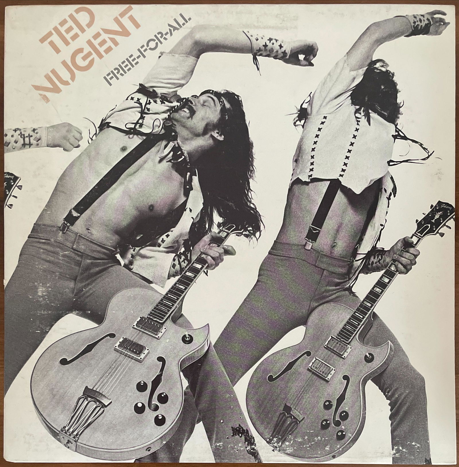 Ted Nugent: Free For All: Title: Free For All Code: PE 34121 Label: Epic Records Year Released: 1976 Country: US Format: Vinyl, LP, Album, Original Cover Art, Genre: Rock Style: Hard Rock Condition: V