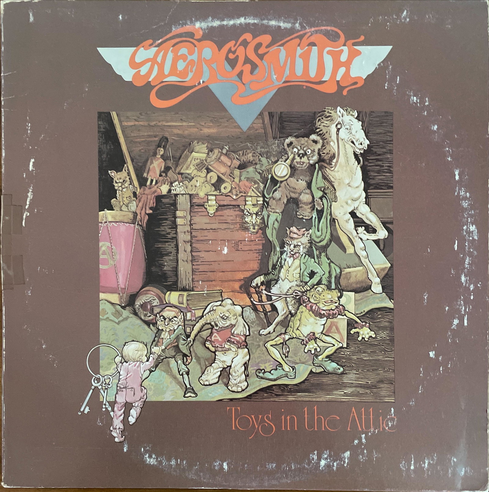 Aerosmith: Toys In The Attic: Title: Toys In The Attic Code: JC 33479 Label: Columbia Year Released: 1975 Country: US Format: Vinyl, LP, Album Genre: Rock Style: Hard Rock Condition: Very Good (VG)