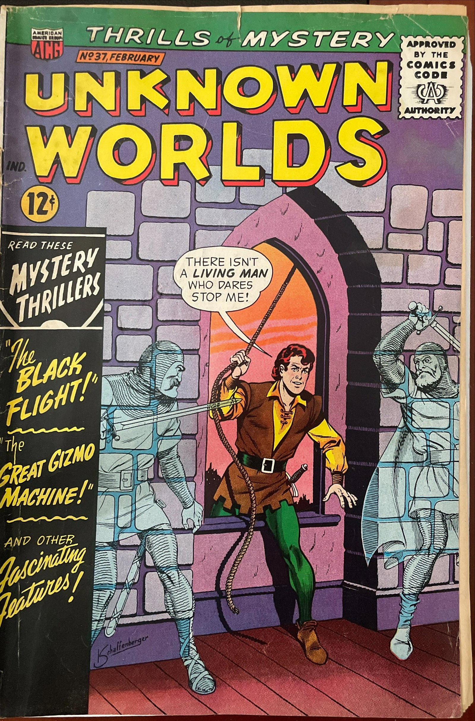 Unknown Worlds #37 GD/VG (3.0): Title: Unknown Worlds #37 GD/VG (3.0) Publisher: American Comics Group Era: Silver Series: Unknown Worlds Issue: 37 <