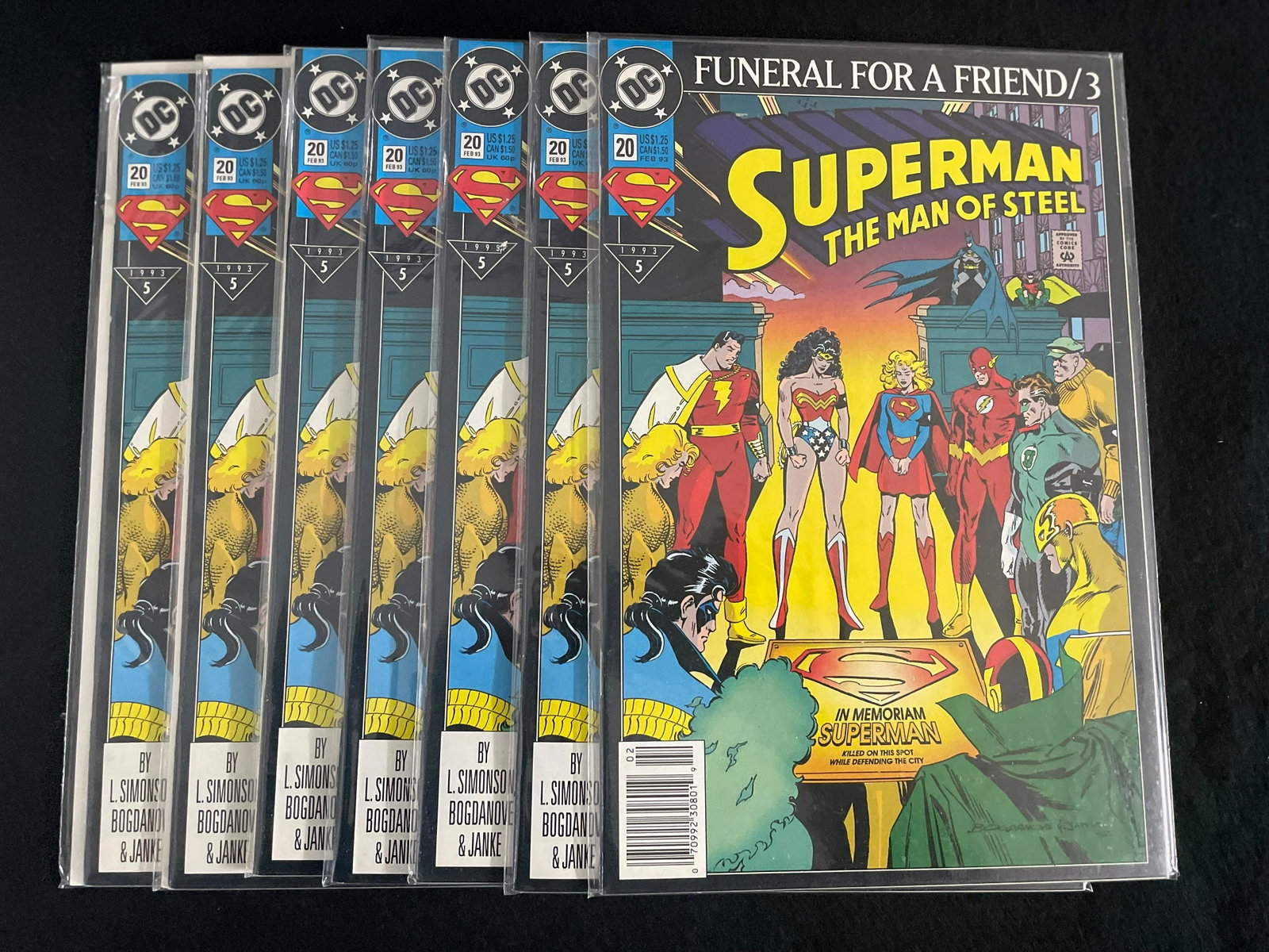 Superman: The Man of Steel #20 NM (9.4) 7 Copies: Title: Superman: The Man of Steel #20 NM (9.4) 7 Copies Publisher: DC Era: Modern Series: Superman: The Man of Steel Issue: 20
