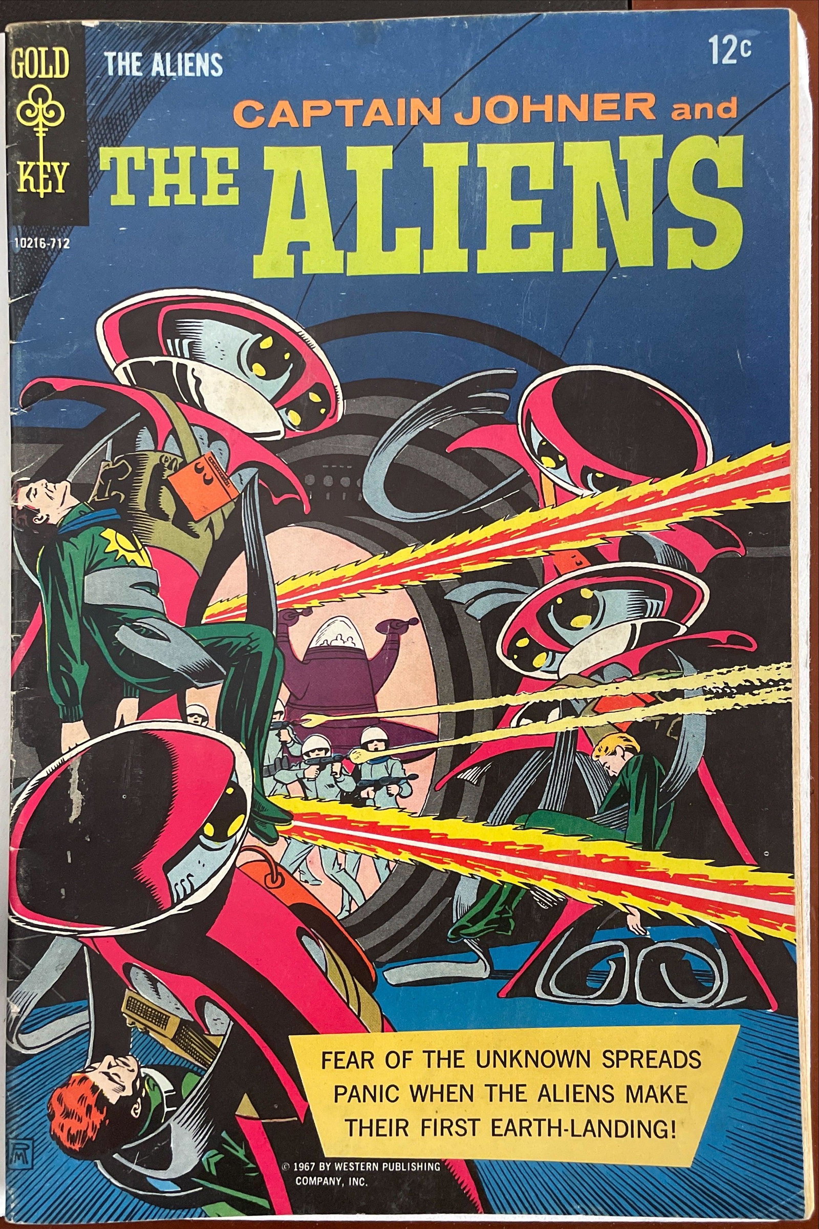 Gold Key The Aliens # 1 VG+ (4.5): Title: Gold Key The Aliens # 1 VG+ (4.5) Publisher: Western Era: Silver Series: The Aliens Issue: 1 Published Year