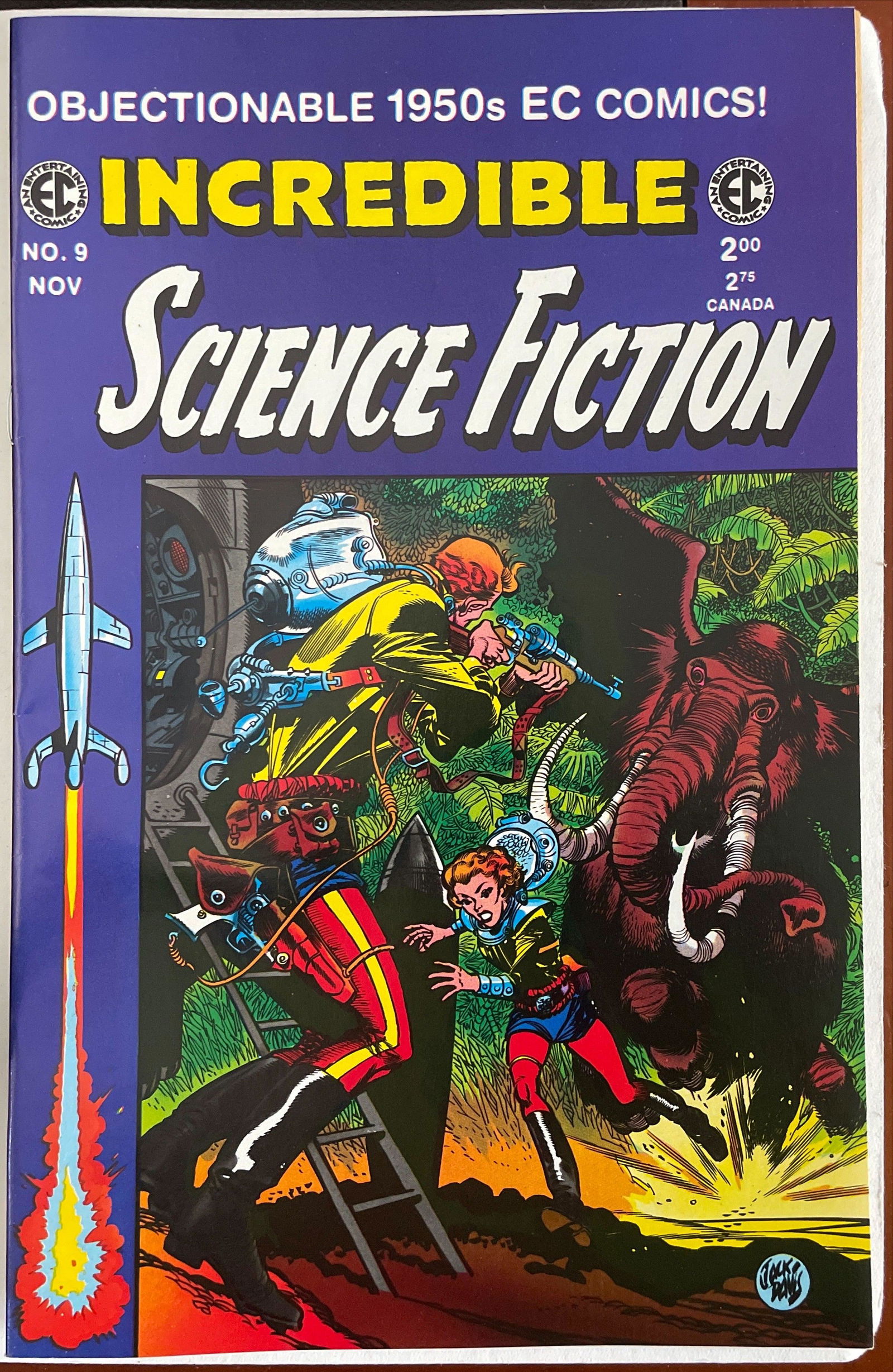 EC Comics: Incredible Science Fiction # 9 NM- (9.2): Title: EC Comics: Incredible Science Fiction # 9 NM- (9.2) Publisher: Gemstone Era: Modern Series: Incredible Science Fiction Issu