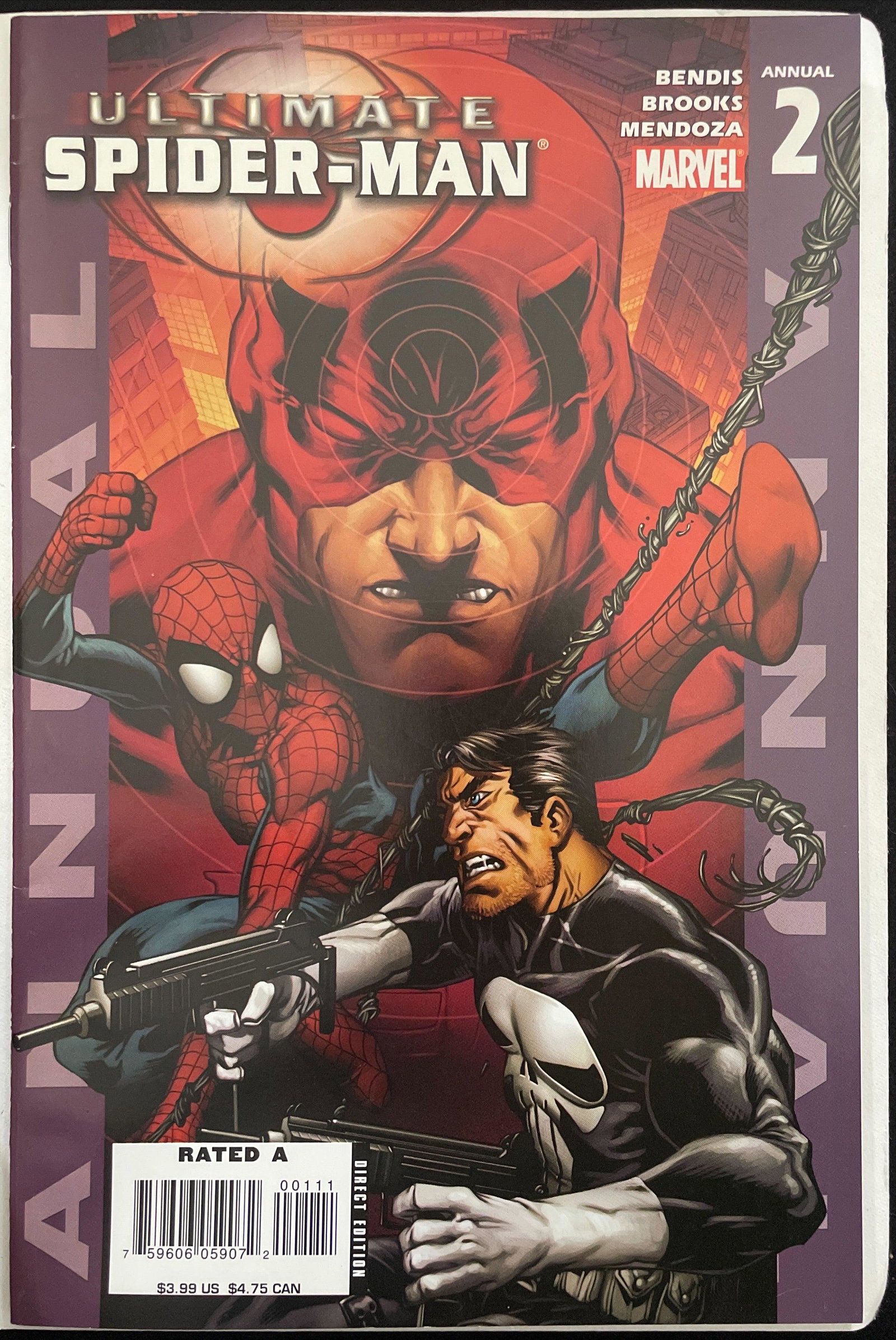 Ultimate Spider-Man Annual # 2 VF/NM (9.0): Title: Ultimate Spider-Man Annual # 2 VF/NM (9.0) Publisher: Marvel Era: Modern Series: Ultimate Spider-Man Annual Issue: 2</
