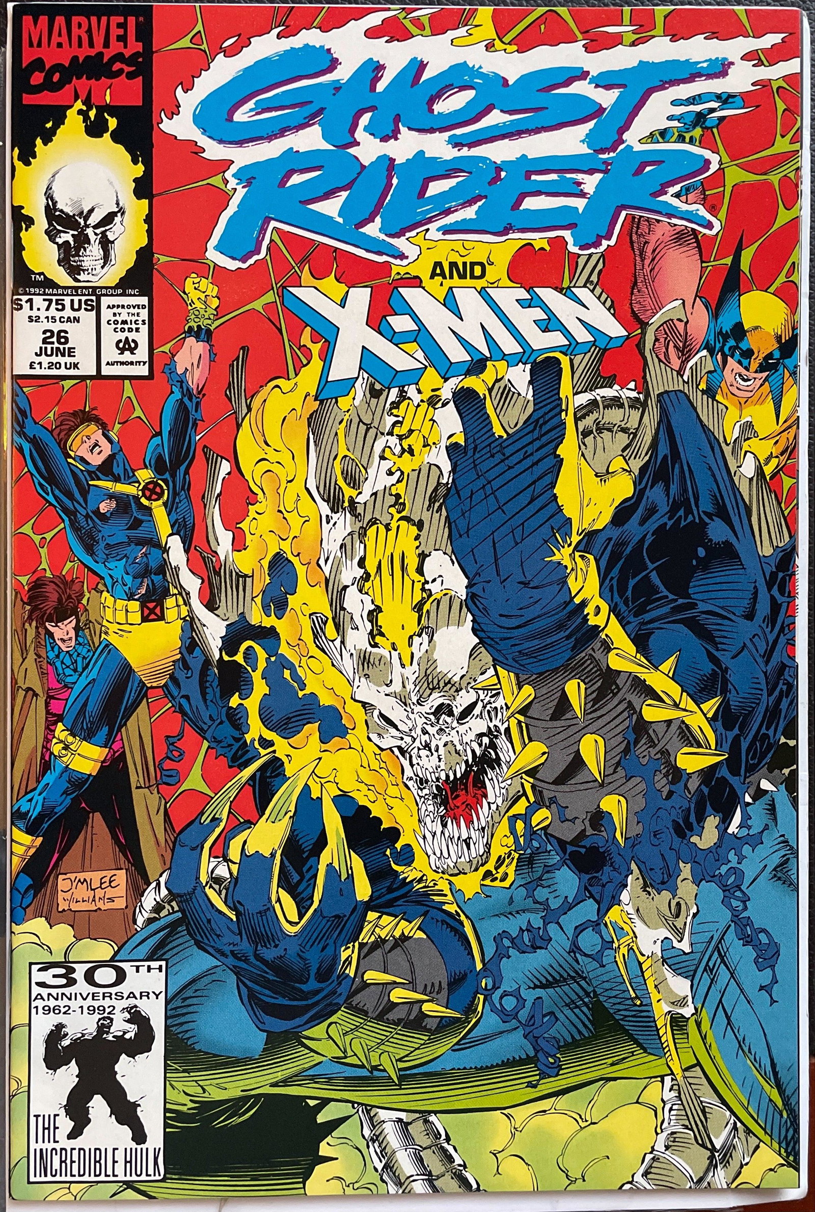 Ghost Rider #26 Vol. 2 NM (9.4): Title: Ghost Rider #26 Vol. 2 NM (9.4) Publisher: Marvel Era: Modern Series: Ghost Rider Issue: 26 Published Year: