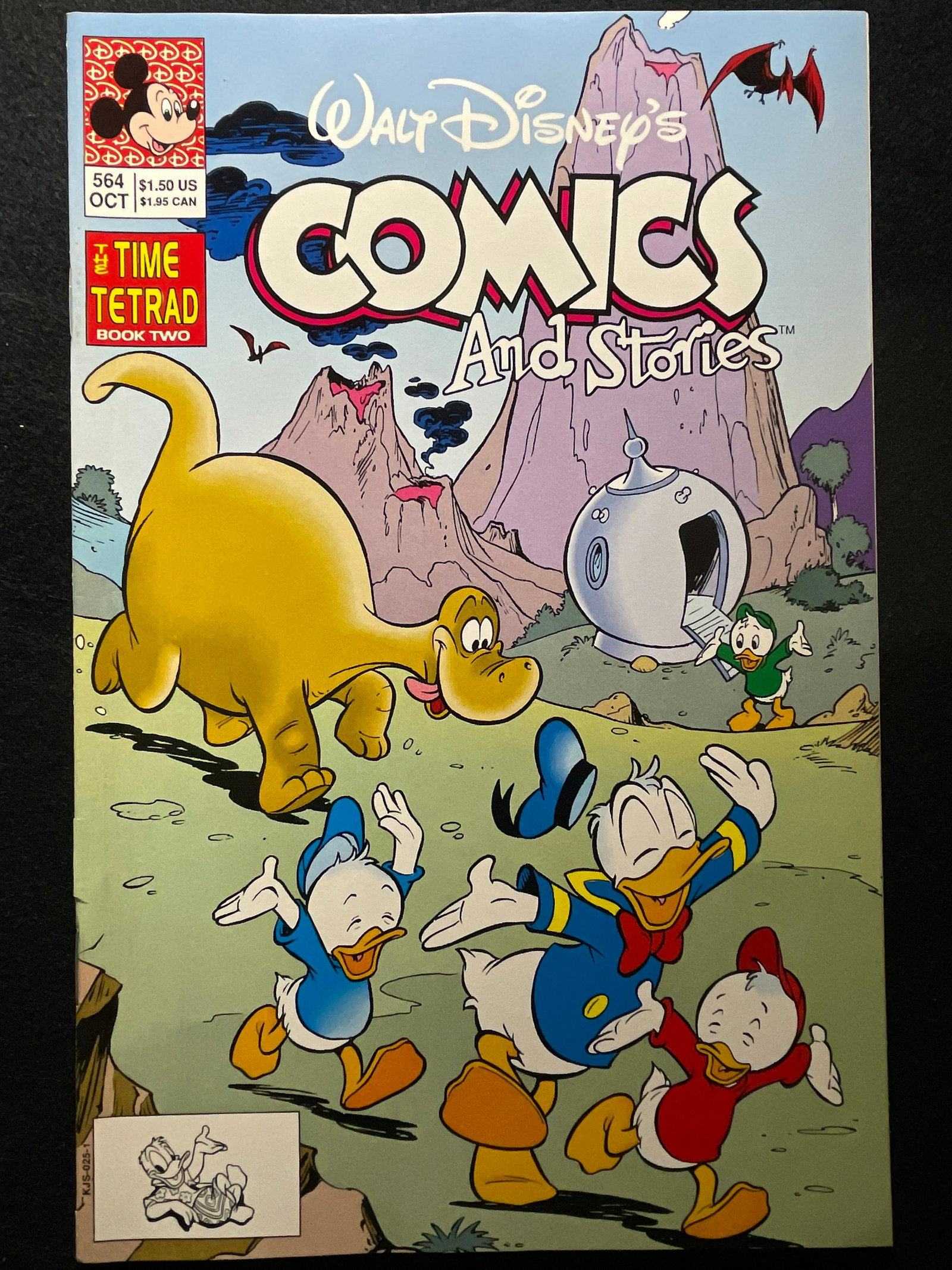 Walt Disney's Comics and Stories #564 NM- (9.2): Title: Walt Disney's Comics and Stories #564 NM- (9.2) Publisher: Disney Era: Modern Series: Walt Disney's Comics and Stories Issue:</