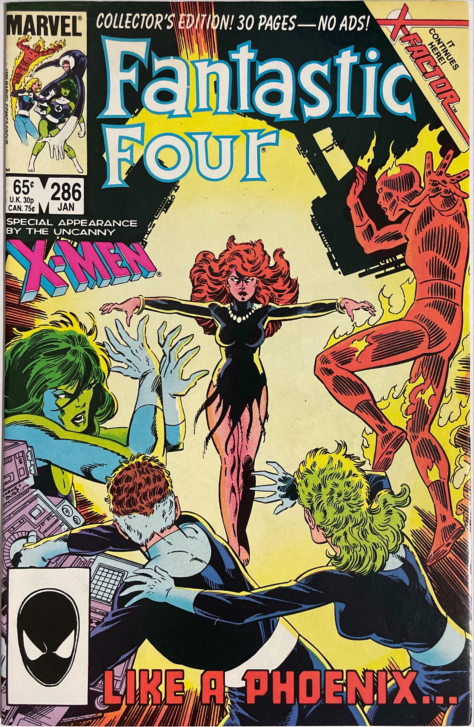 Fantastic Four #286 FN/VF (7.0): Title: Fantastic Four #286 FN/VF (7.0) Publisher: Marvel Era: Copper Series: Fantastic Four Issue: 286 Published Year:<