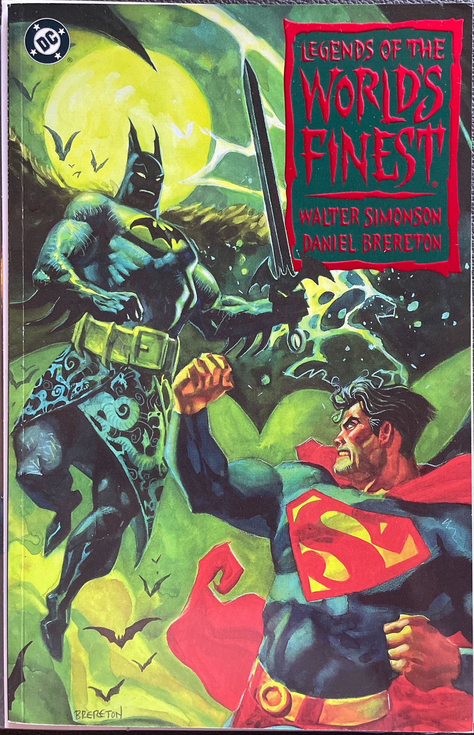 Legends of the World's Finest # 2 NM- (9.2): Title: Legends of the World's Finest # 2 NM- (9.2) Publisher: DC Era: Modern Series: Legends of the World's Finest Issue: 1