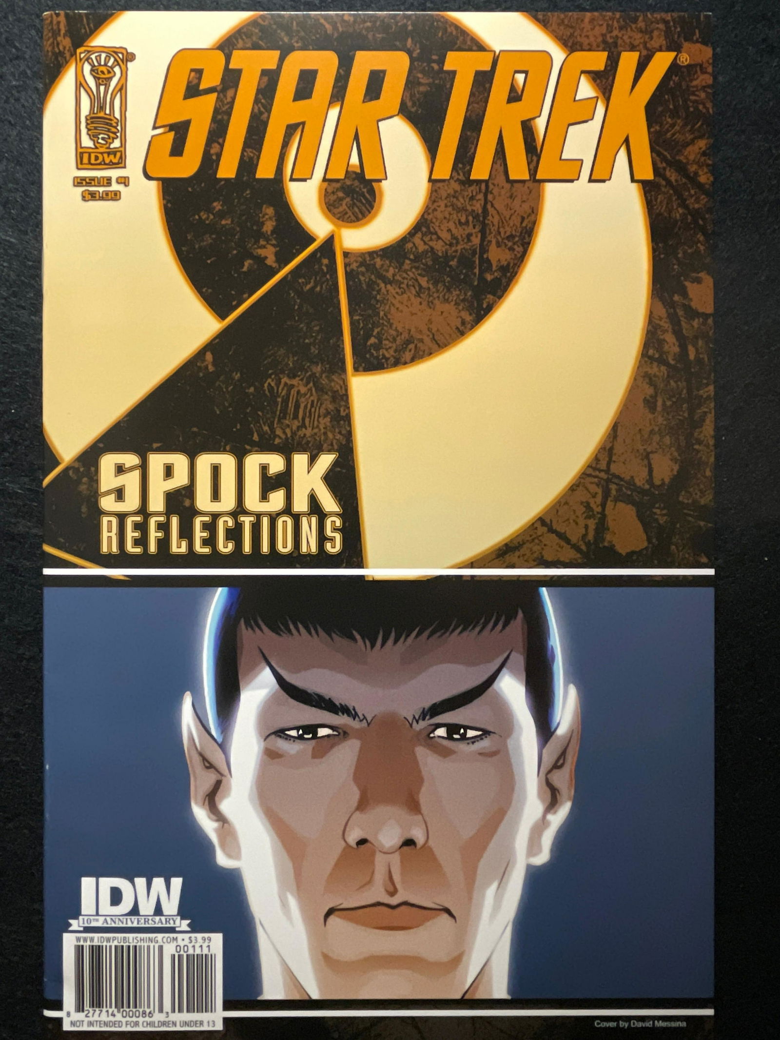 Star Trek: Spock: Reflections # 1 NM- (9.2): Title: Star Trek: Spock: Reflections # 1 NM- (9.2) Publisher: IDW Era: Modern Series: Star Trek: Spock: Reflections Issue: 1 <
