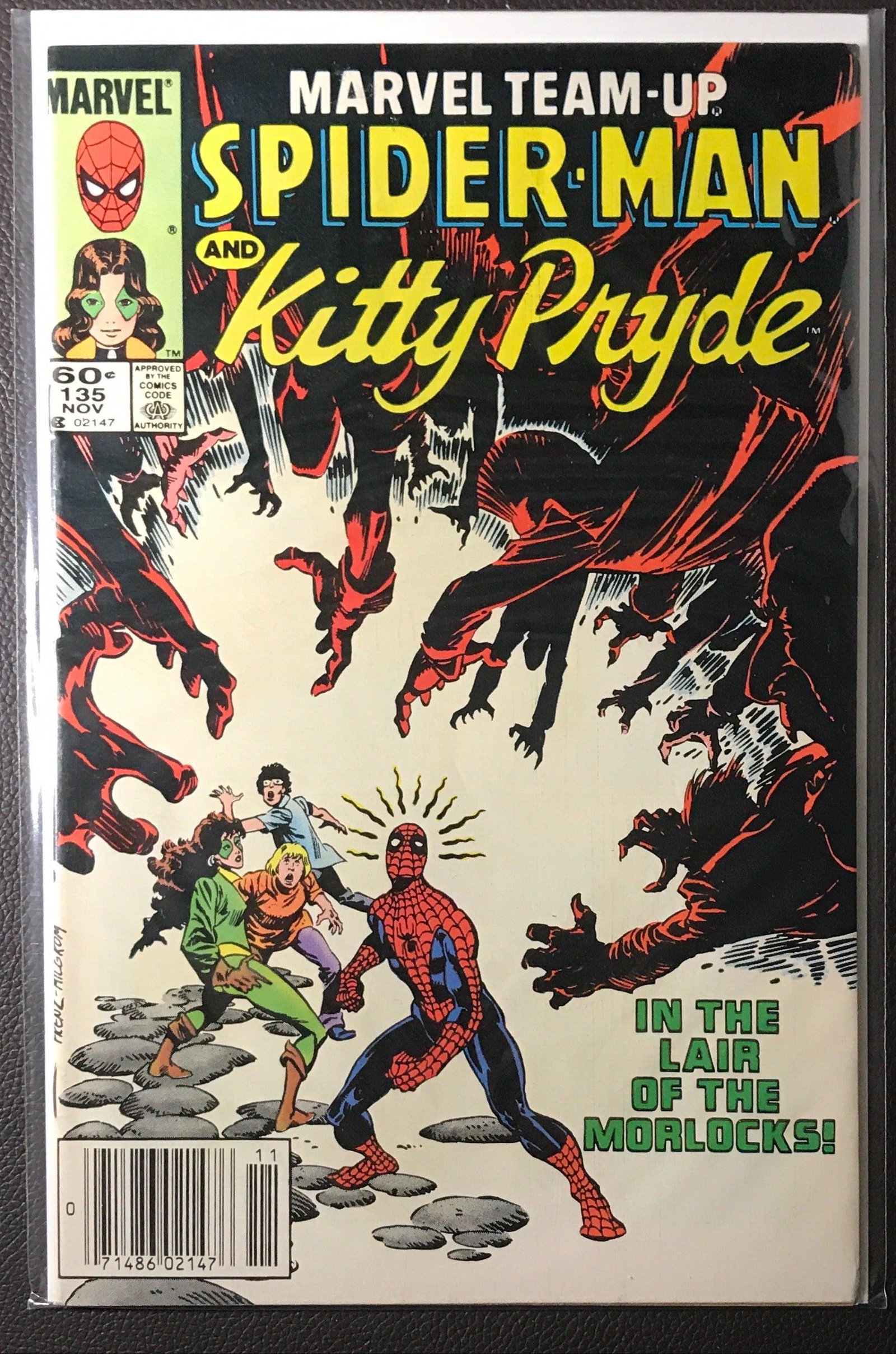 Marvel Team-Up #135 VF+ (8.5): Title: Marvel Team-Up #135 VF+ (8.5) Publisher: Marvel Series: Marvel Team-Up Issue: 135 Published Year: undefined Writ