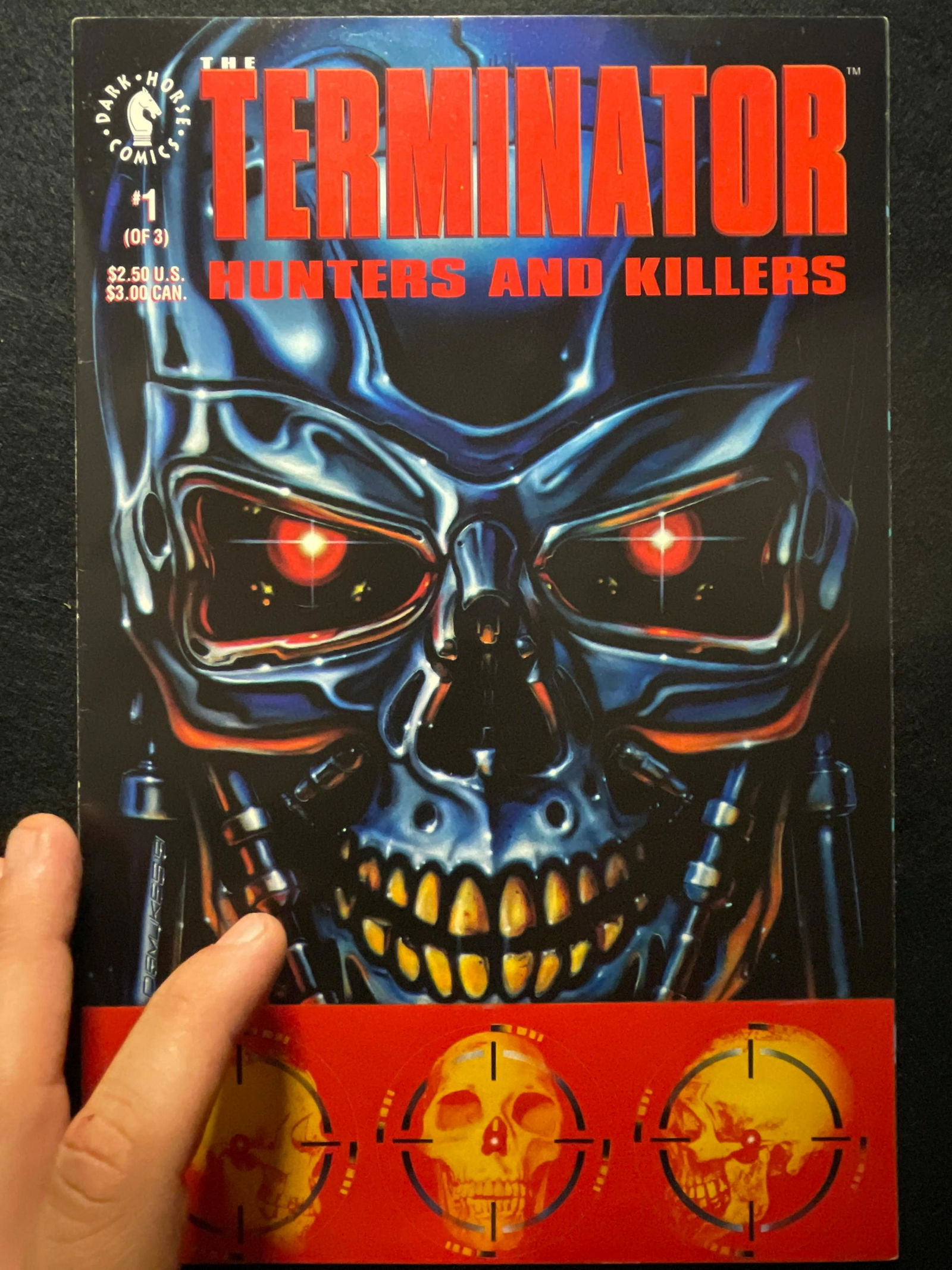 Terminator: Hunters and Killers # 1 NM- (9.2): Title: Terminator: Hunters and Killers # 1 NM- (9.2) Publisher: Dark Horse Era: Modern Series: The Terminator: Hunters and Killers Iss