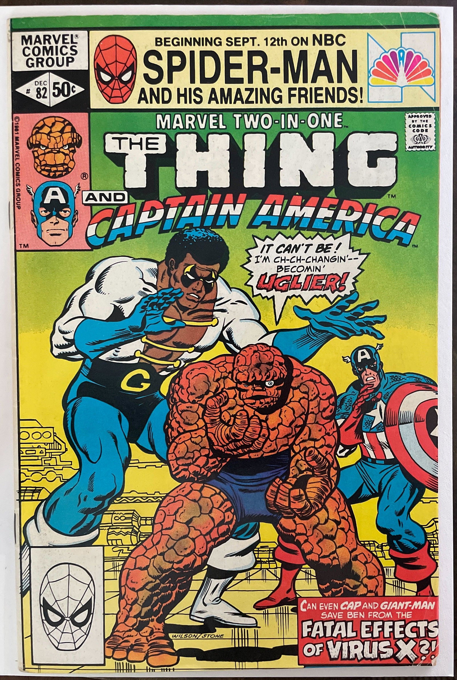 Marvel Two-in-One #82 FN- (5.5): Title: Marvel Two-in-One #82 FN- (5.5) Publisher: Marvel Era: Bronze Series: Marvel Two-in-One Issue: 82 Published Year