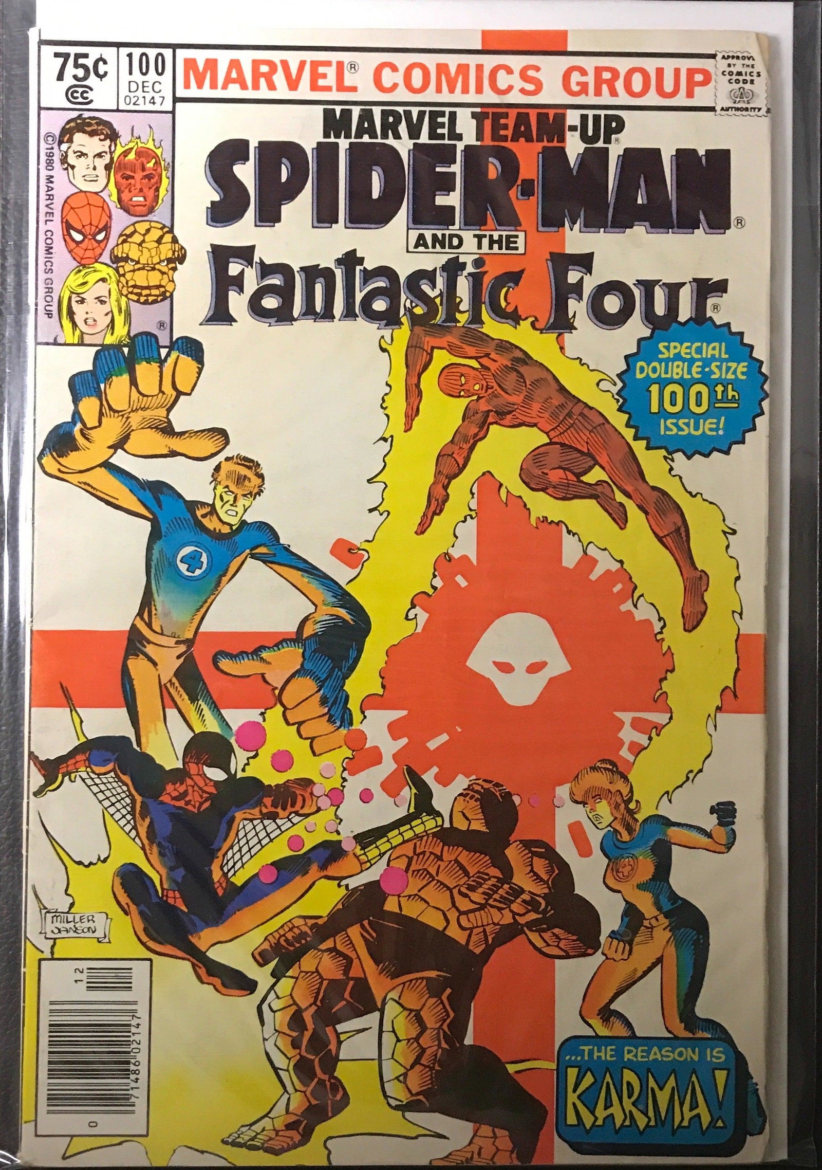 Marvel Team-Up #100 VG/FN (5.0): Title: Marvel Team-Up #100 VG/FN (5.0) Publisher: Marvel Series: Marvel Team-Up Issue: 100 Published Year: undefined Wr