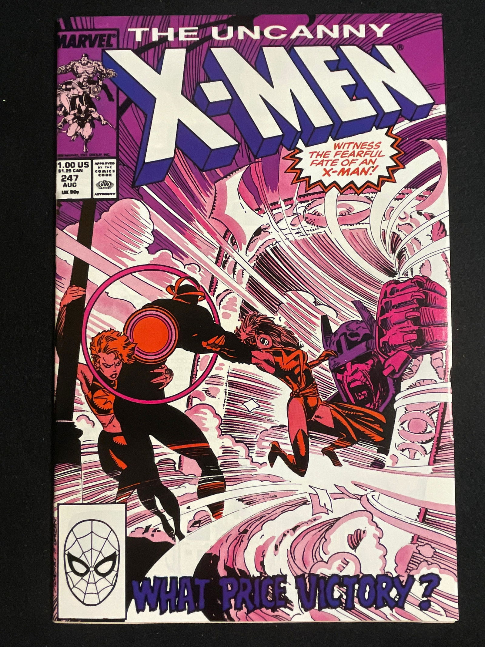 Uncanny X-Men #247 VF (8.0): Title: Uncanny X-Men #247 VF (8.0) Publisher: Marvel Era: Copper Series: The Uncanny X-Men Issue: 247 Published Ye