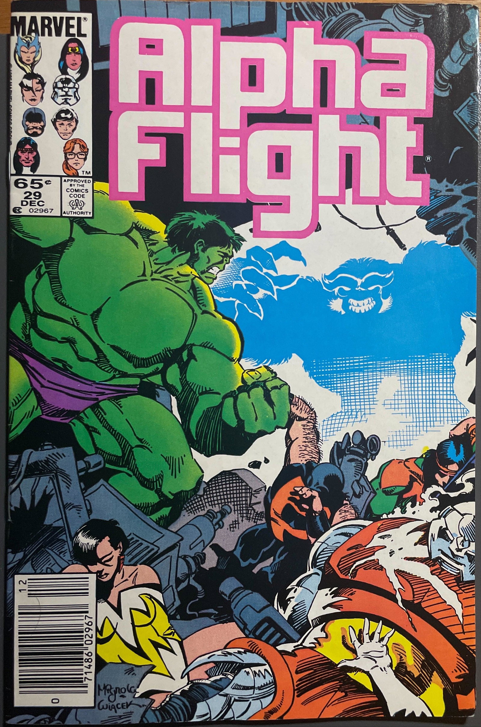 Alpha Flight #29 FN/VF (7.0): Title: Alpha Flight #29 FN/VF (7.0) Publisher: Marvel Era: Copper Series: Alpha Flight Issue: 29 Published Year: