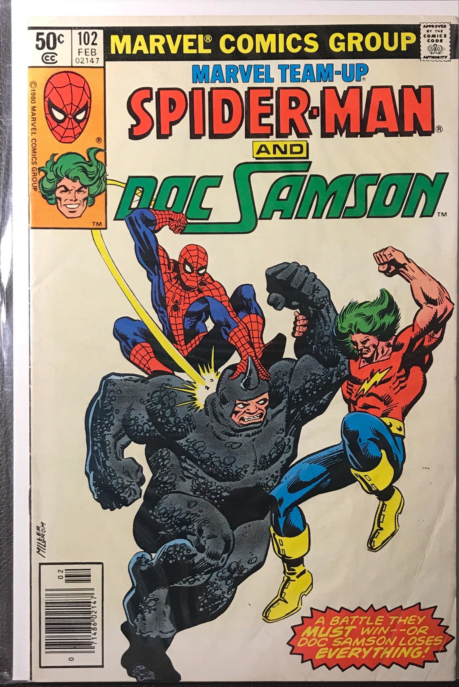 Marvel Team-Up #102 FN/VF (7.0): Title: Marvel Team-Up #102 FN/VF (7.0) Publisher: Marvel Series: Marvel Team-Up Issue: 102 Published Year: 1980 Wri