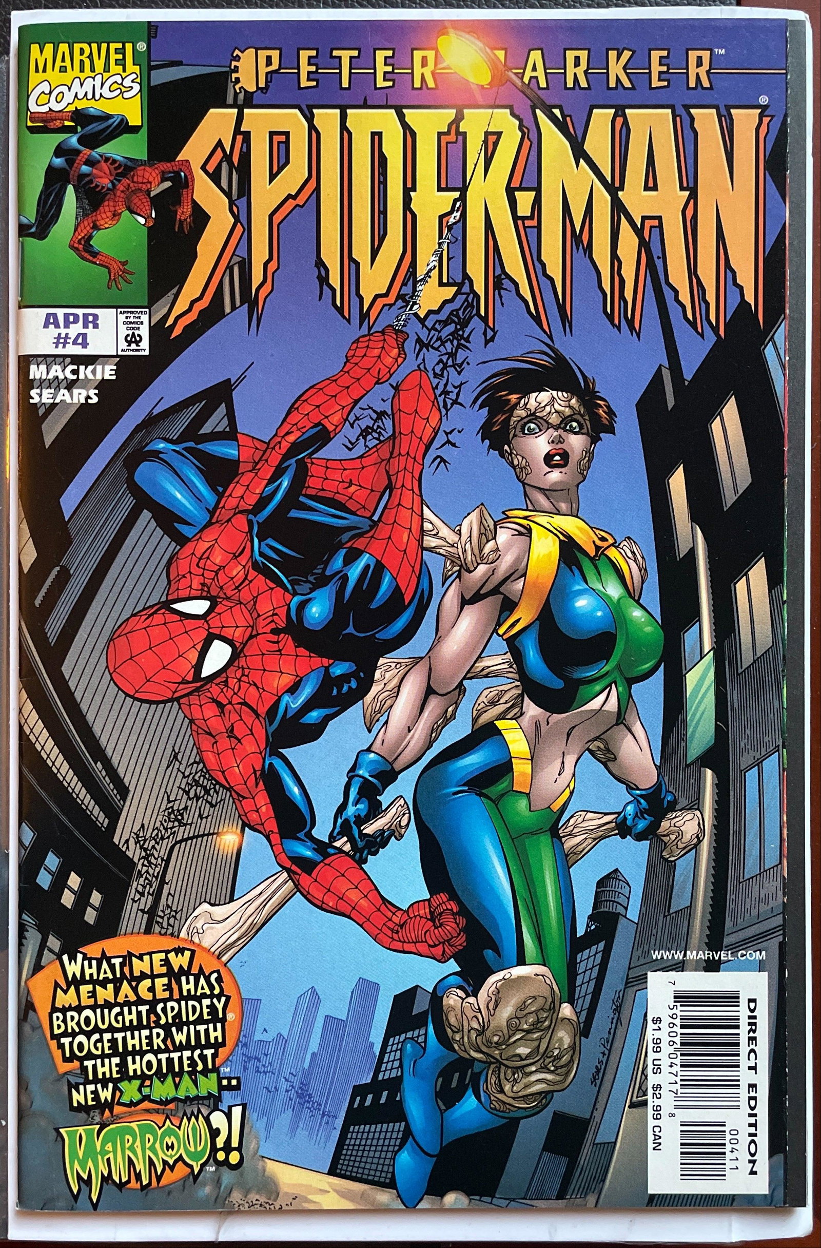 Peter Parker: Spider-Man # 4 Vol. 2 NM- (9.2): Title: Peter Parker: Spider-Man # 4 Vol. 2 NM- (9.2) Publisher: Marvel Era: Modern Series: Peter Parker: Spider-Man Issue: 4</