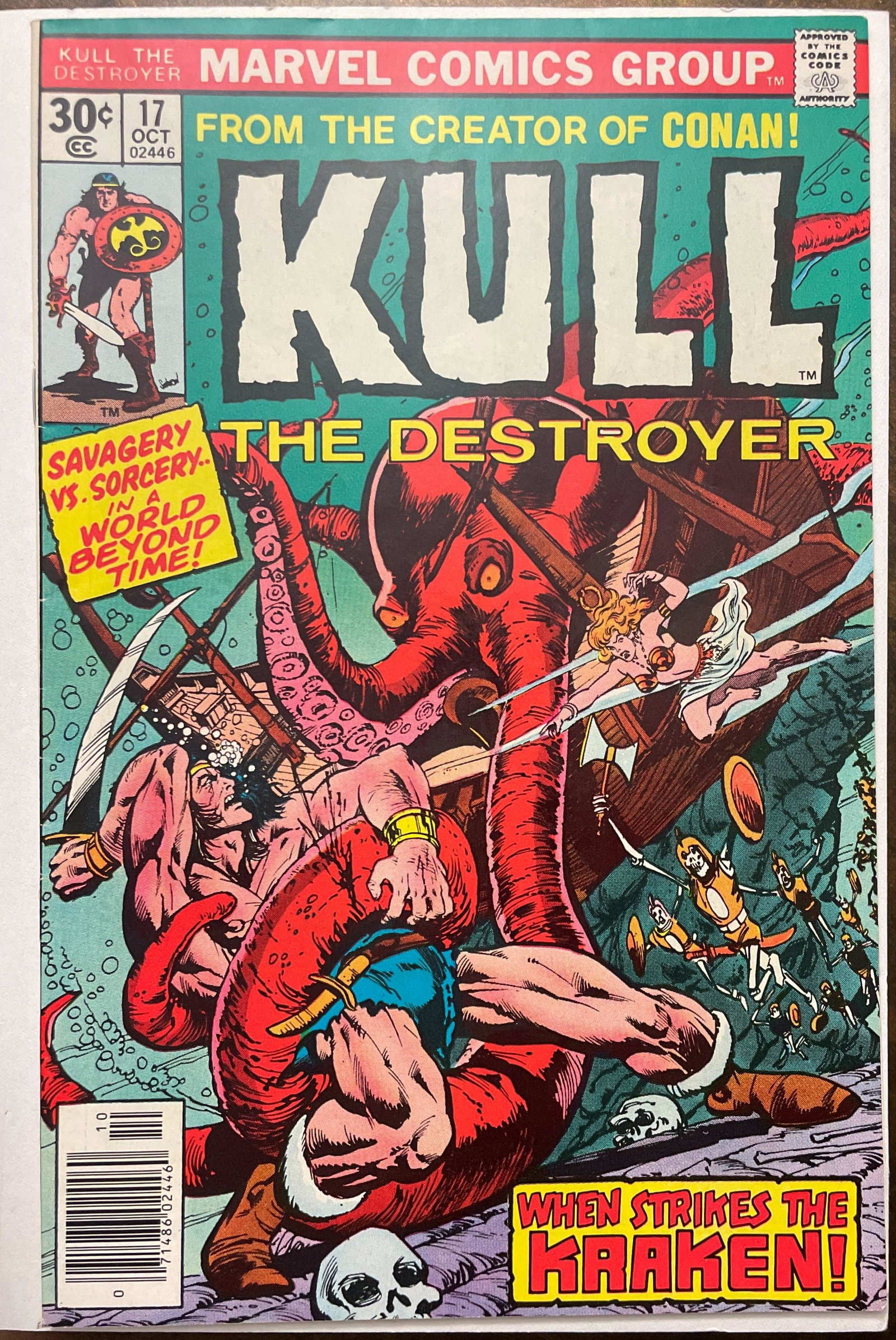 Kull, the Destroyer #17 FN+ (6.5): Title: Kull, the Destroyer #17 FN+ (6.5) Publisher: Marvel Series: Kull, the Destroyer Issue: 17 Published Year: undefined