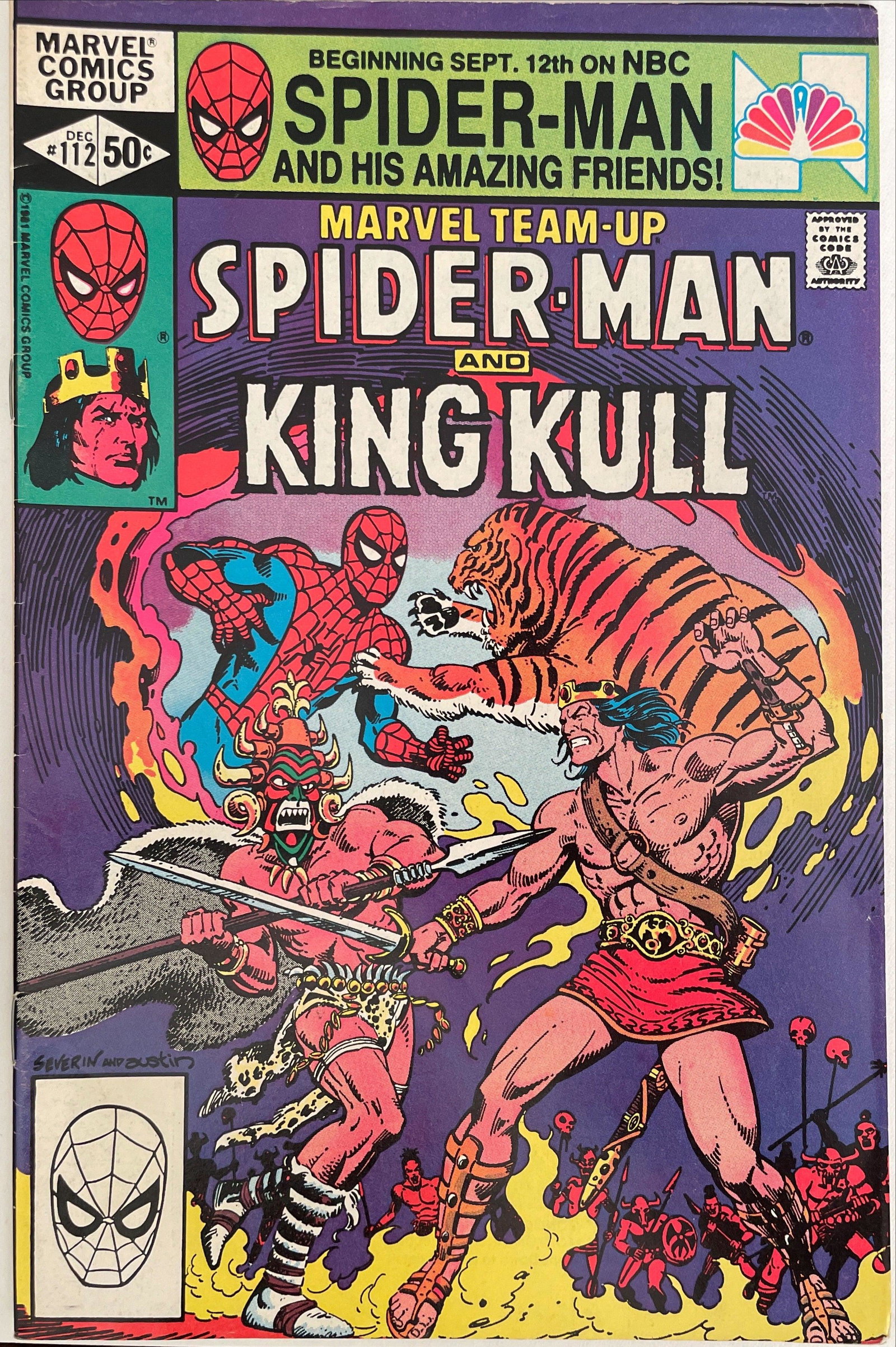 Marvel Team-Up #112 FN/VF (7.0): Title: Marvel Team-Up #112 FN/VF (7.0) Publisher: Marvel Era: Bronze Series: Marvel Team-Up Issue: 112 Published Y